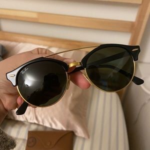 Ray-Ban Clubround Double Bridge Sunglasses